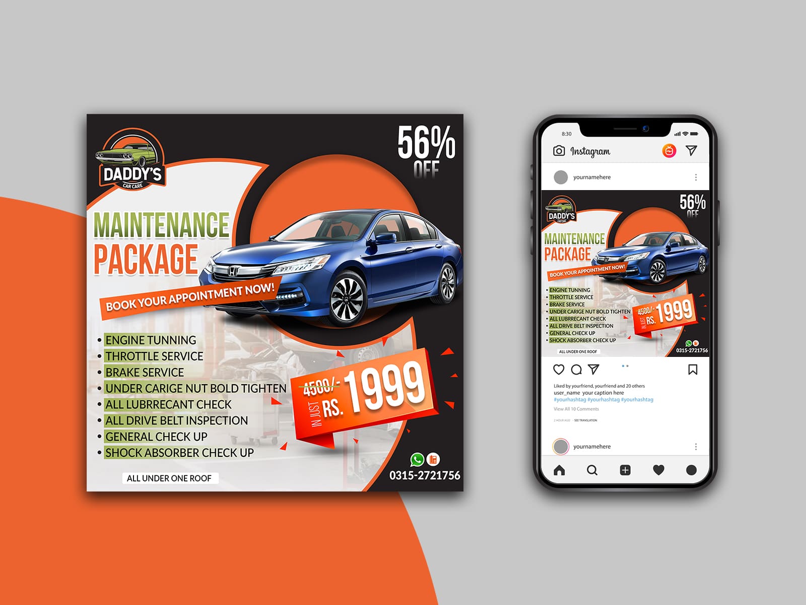 Facebook Post Design for Brands in Maldives