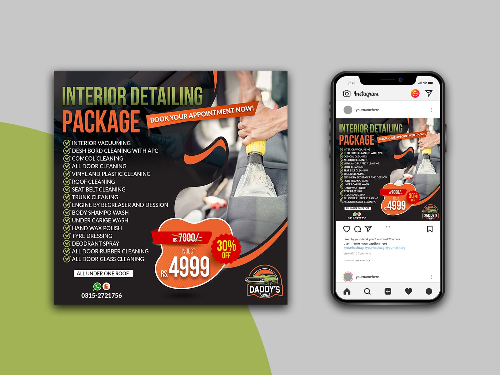 Instagram Post Design Services in Maldives