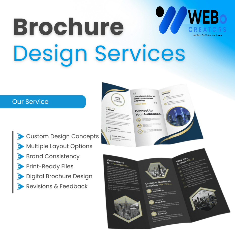 Brochure Design Service in Maldives - Custom Brochures For Marketing