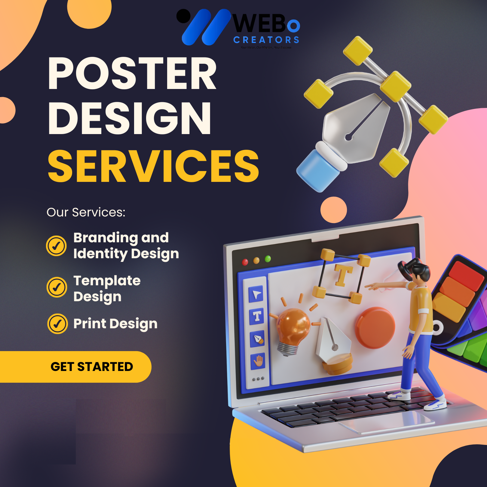 Poster Design Service | Get Powerful Advertising Poster in Maldives for Business and Events