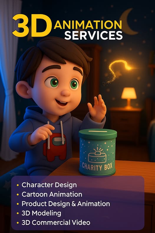 Motion Graphics Services - 3D Animation Studio Agency in Maldives